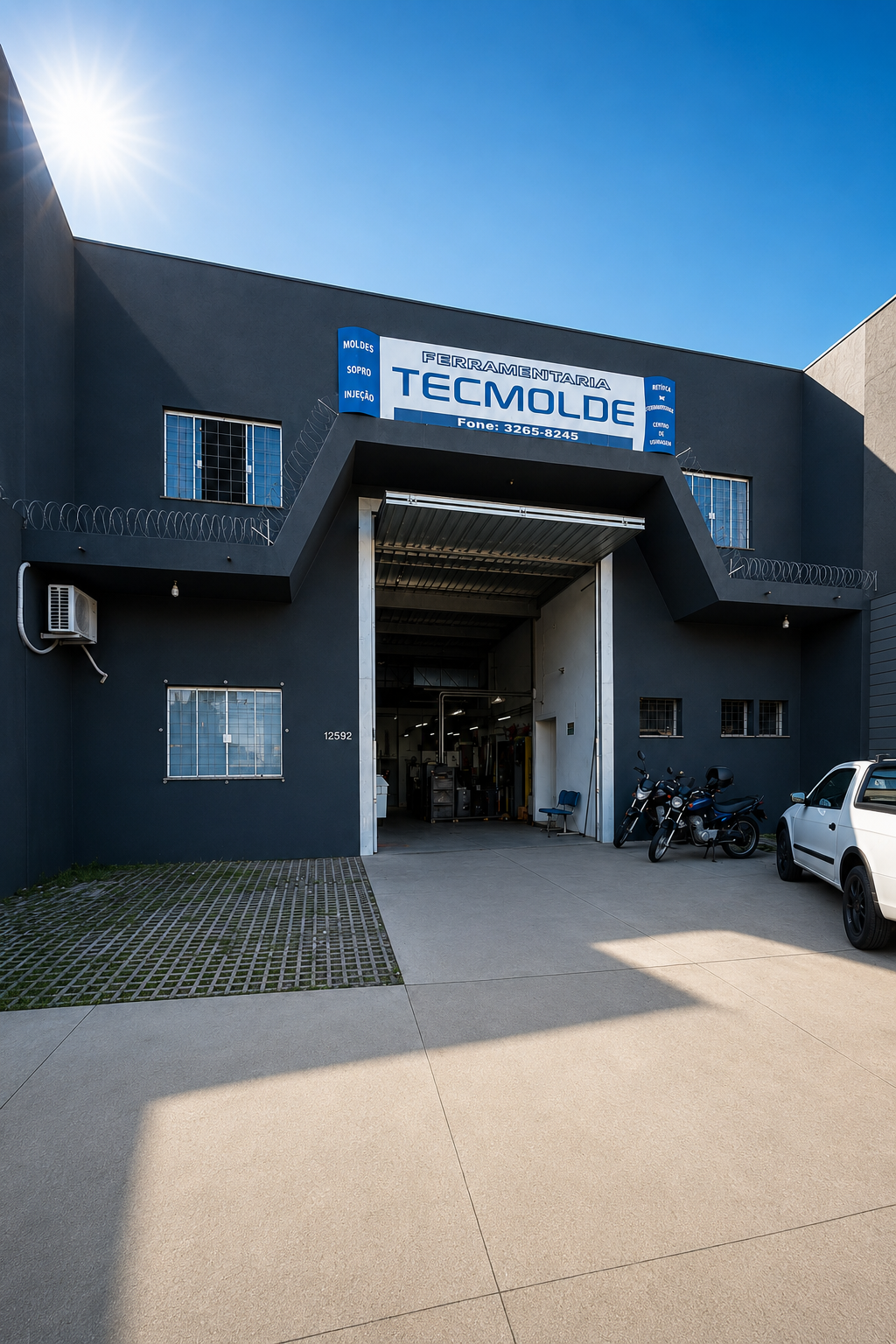 Fachada da Ferramentaria Tecmolde em Maringá - PR